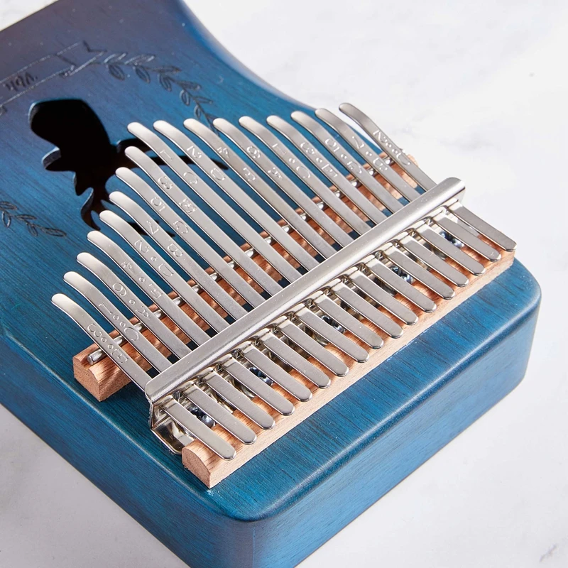 17 клавиш булькалимба пианино для большого пальца корпус из красного дерева