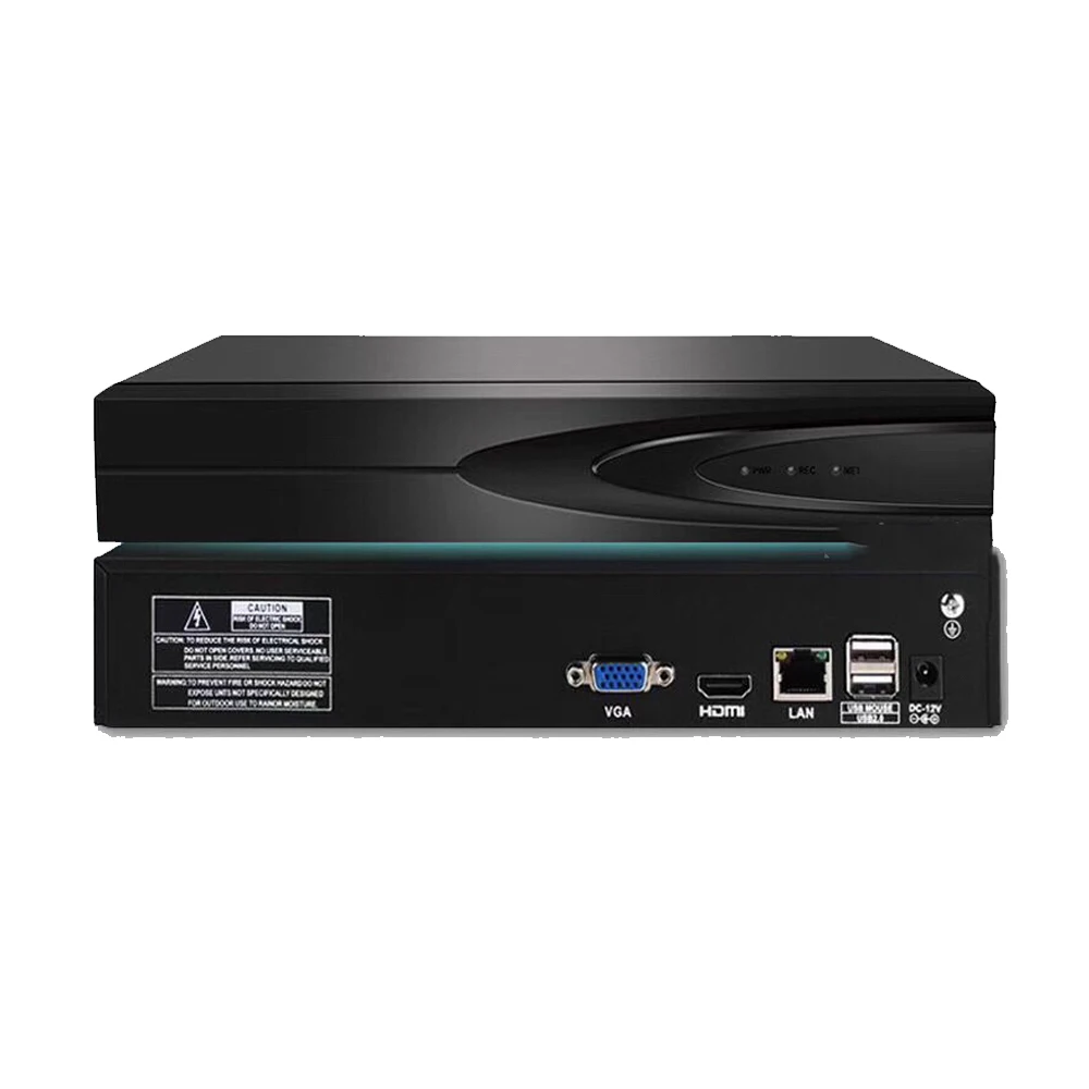 8-канальный сетевой видеорегистратор для IP-камер H.265 + 8-канальный/9-канальный сетевой видеорегистратор P2P ONVIF