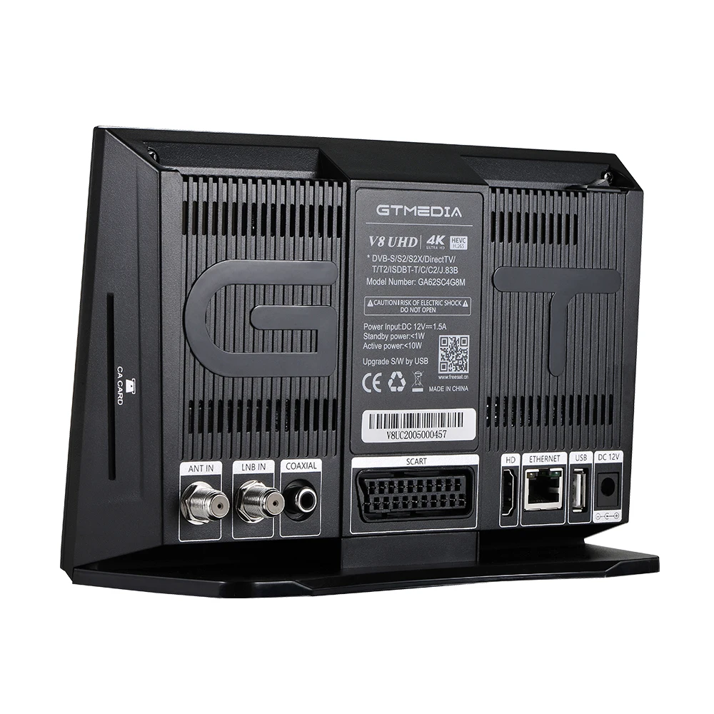 Спутниковый ресивер Gtmedia V8 UHD DVB S2 встроенный wifi Поддержка H.265 DDVB-S/S2/S2X +