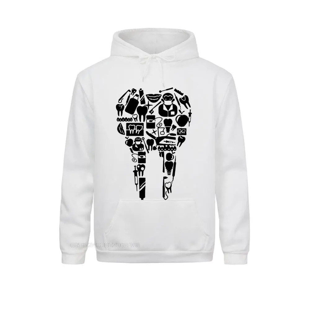 

Funny Tooth Teeth Dentist Print Hoodie Summer Men Cotton Long Sleeve Women Casual Girl Hip Hop Tees Harajuku Streetwear