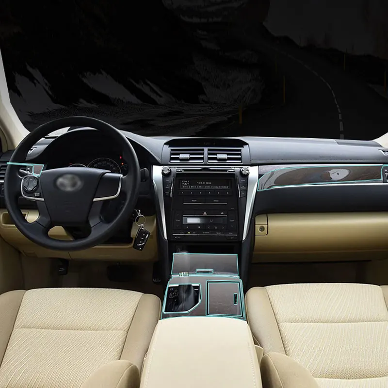 Автомобильная Наклейка для Toyota Camry прозрачная защитная пленка