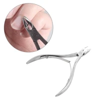 2017 world store silver toe nail clipper nail care art stainless steel cuticle nipper remover scissors cutter clipper