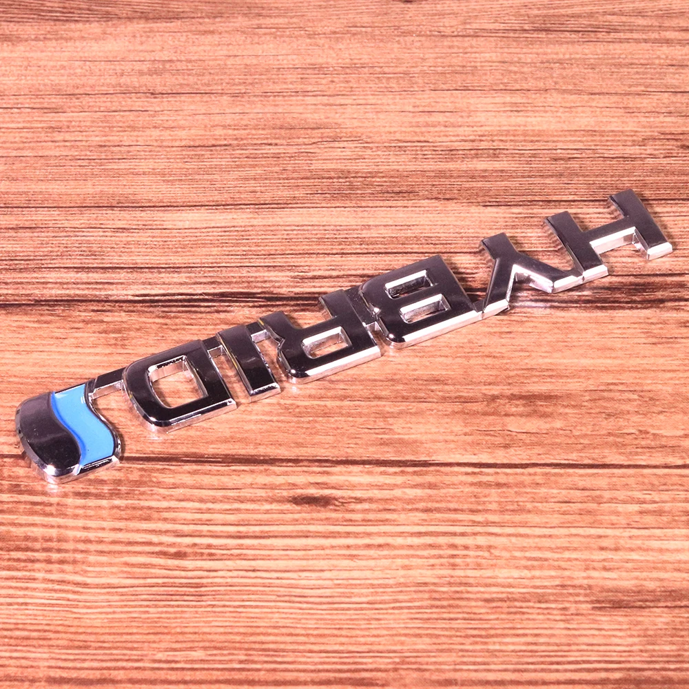 Гибридный логотип наклейка из АБС-пластика автомобильная эмблема переводная