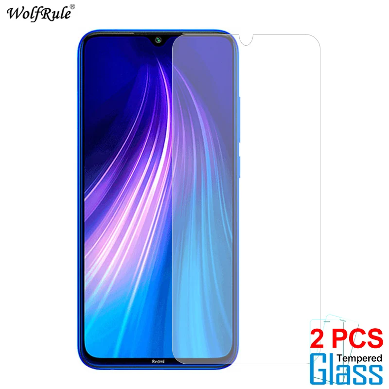 2 шт стекло для Xiaomi Redmi Note 8 8 Pro защита экрана закаленное стекло для Xiaomi Redmi Note 8T Защитная пленка для телефона
