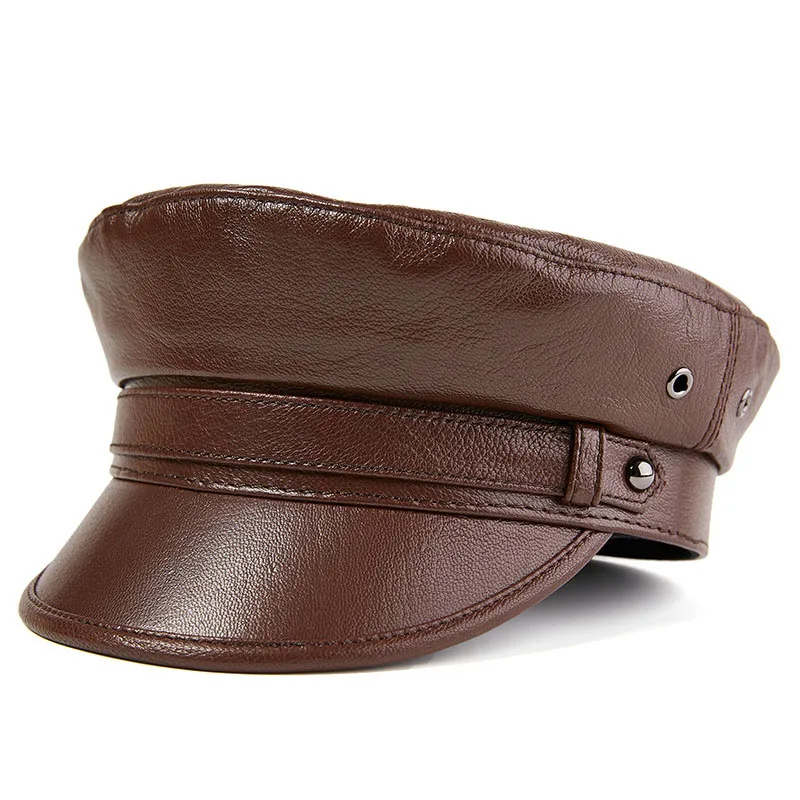 Овчины Натуральная кожа военные головные уборы Одежда высшего качества Германия