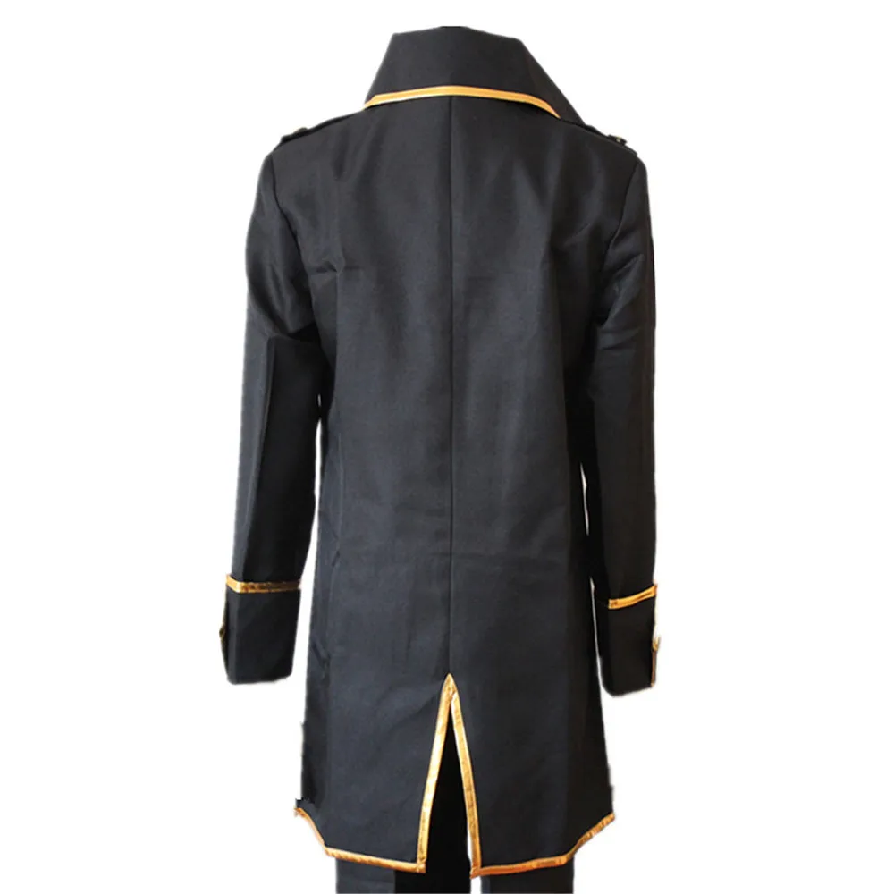 Новое поступление Аниме гинтама Косплей костюмы Хиджиката Тоширо Okita Sougo черный полный костюм японские для