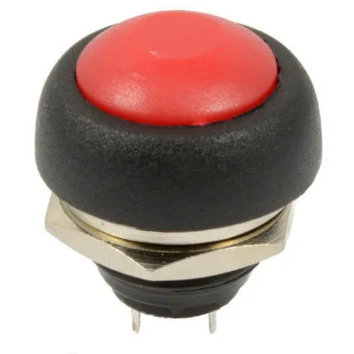 

5 шт., 12 мм PBS-33B, водонепроницаемая, мгновенная кнопка включения/выключения