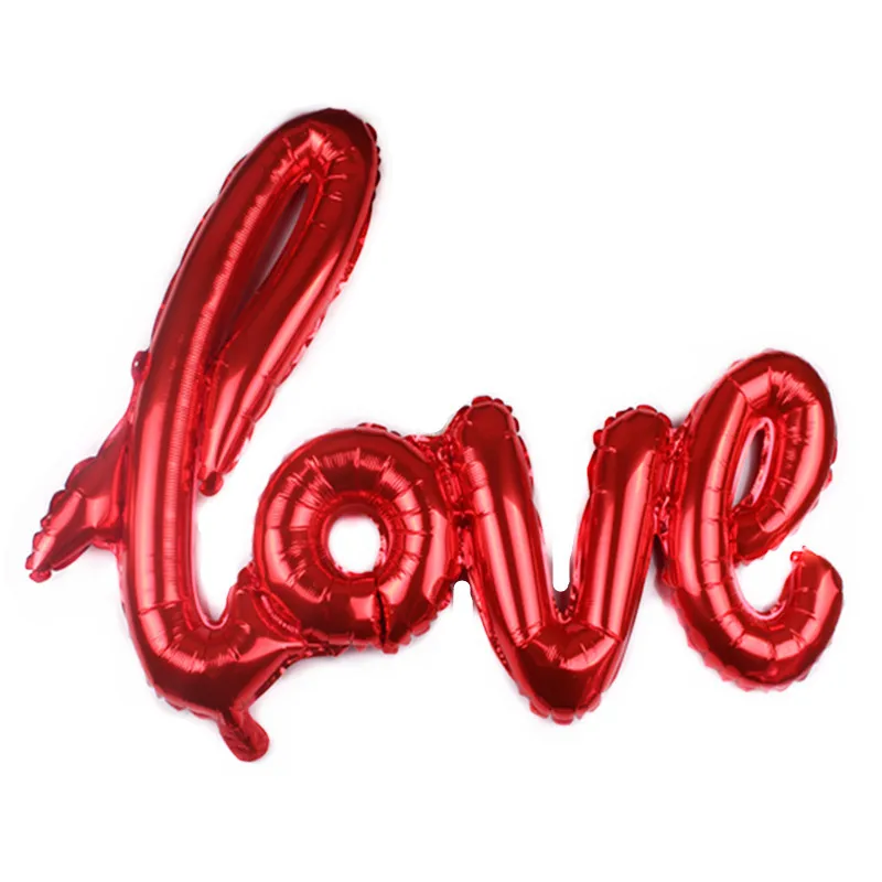 Высококачественные воздушные шары с надписью love для свадьбы дня рождения