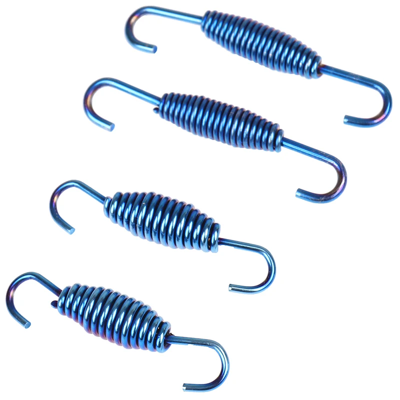 Горячая Распродажа 2 шт. универсальная выхлопная система мотоцикла пружины