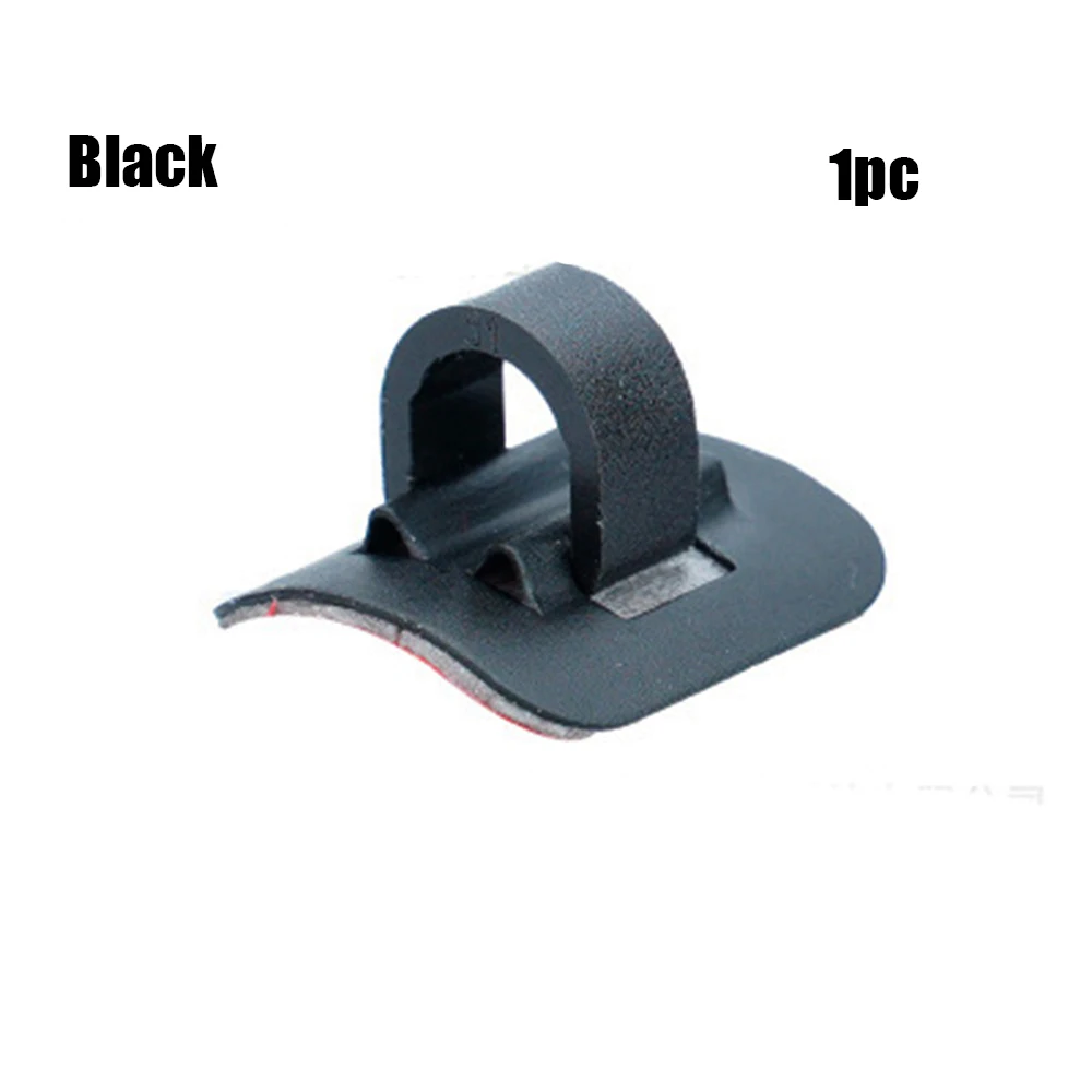 1pc - black 1/2 шт. профессиональный скутер сплав кабельный Хомут-органайзер для Xiaomi Mijia M365 электрический скутер аксессуары для скейтборда - Цвет: 1pc - black