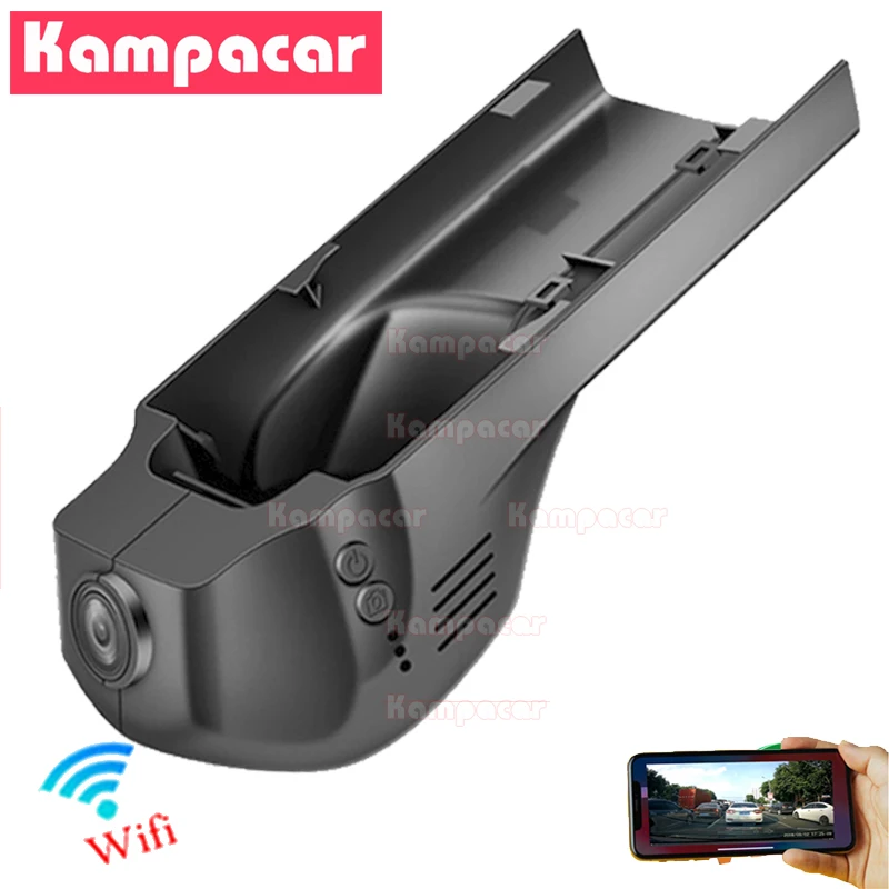 

Автомобильный видеорегистратор Kampacar с Wi-Fi, видеорегистратор для BMW 1, F20, 3, F30, F31, 4, F32, 5, F07, F10, X1, X3, F25, X4, X5, X6, 4K, 2160P, видеорегистратор
