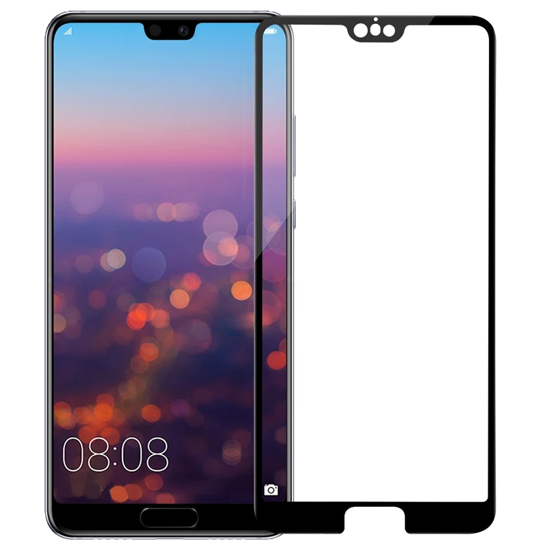 Huawei P20 Pro Защитное стекло для экрана NILLKIN 3D полное покрытие клей защитное закаленное стекло для huawei P20 Pro Nilkin - Цвет: Black
