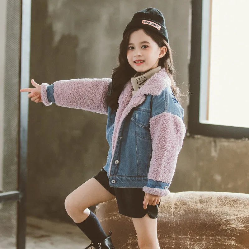 New 2020 Children Outerwear Jackets Winter Autumn Warm Coats for Kids Baby Turn-down Collar 3 6 810 12Years Clothes | Детская одежда и