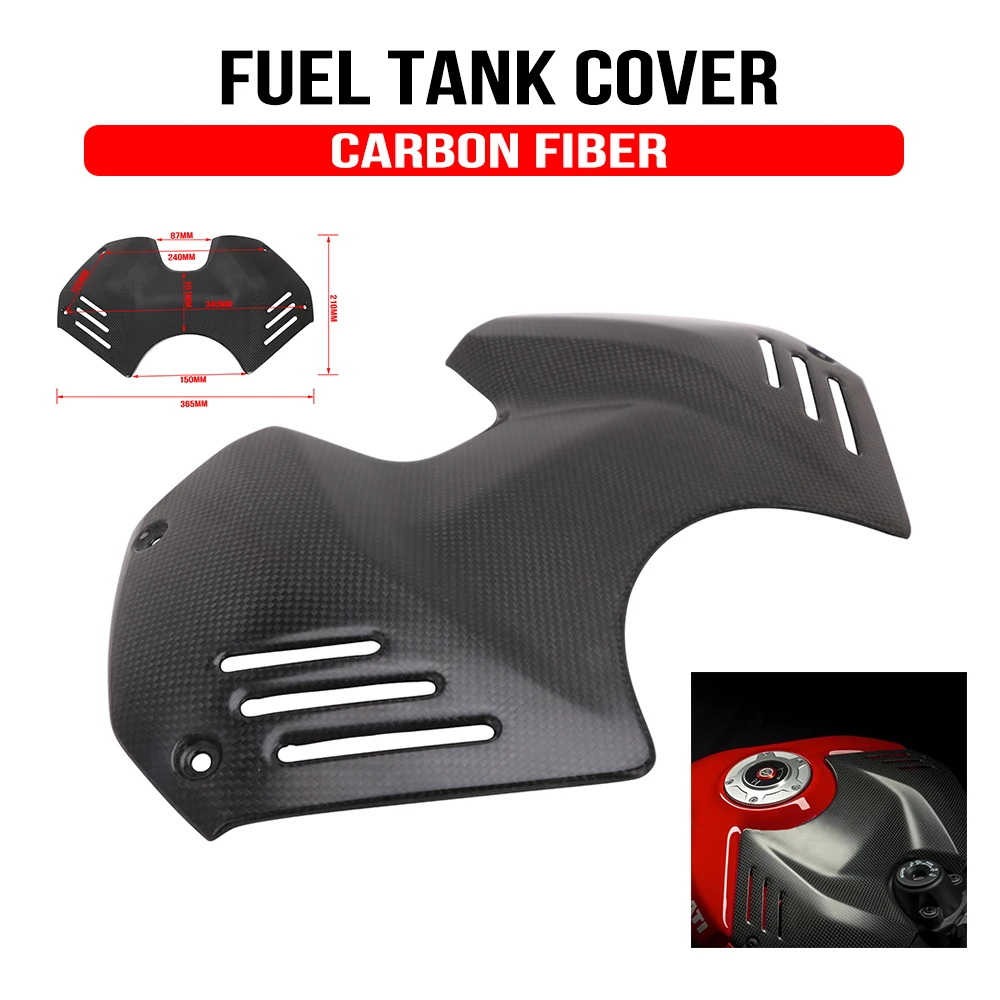 

Аксессуары для мотоциклов, защитная крышка из углеродного волокна для бензобака DUCATI PANIGALE V4 V4S V4R Special S racing