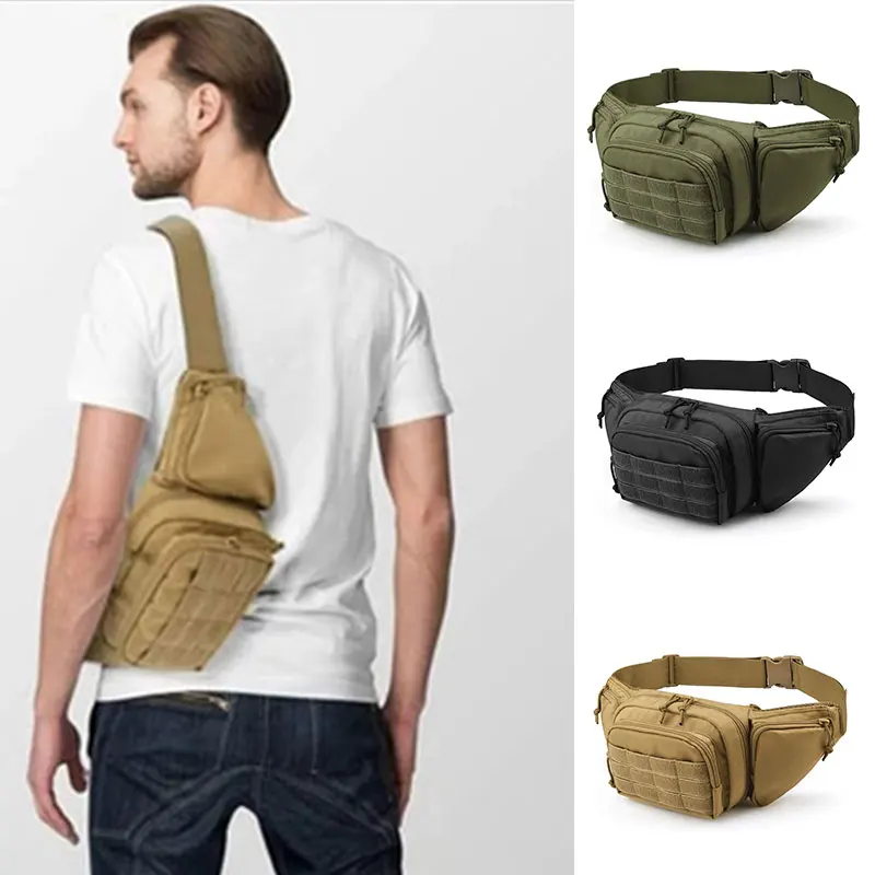 

New Ultimate Fanny Pack Holster Multi-functional Bags for Outdoor Durable Reusable XD88