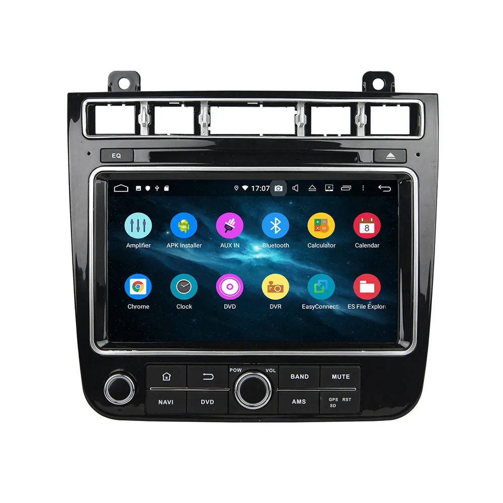 Android 9 0 автомобильный DVD плеер GPS навигация для Volkswagen TOUAREG 2010-2017 радиоприемник с