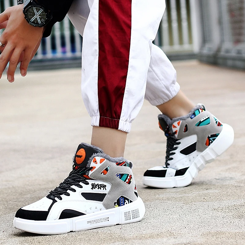 Мужская и женская зимняя Баскетбольная обувь мужские баскетбольные кроссовки с