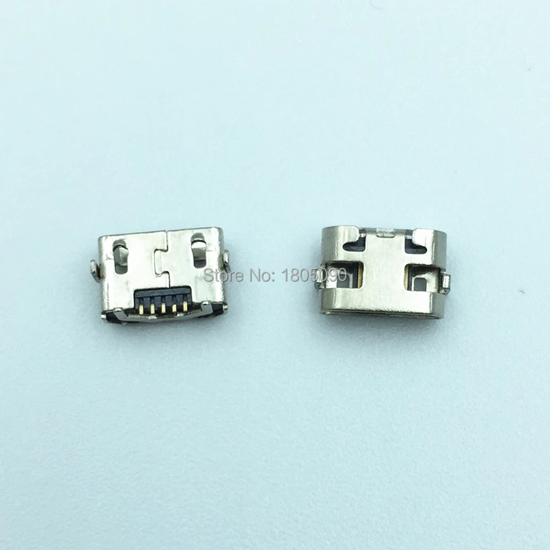 50pcs Micro USB 5pin DIP2 mini Connector Mobile Charging port For Huawei Y5 II CUN-L01 Mini MediaPad M3 lite P2600 BAH-W09/AL00