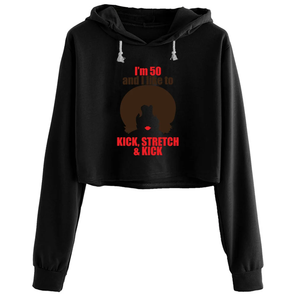 

Sally O Malley Ladies Curvy Crop Hoodies Women Korean Y2k Kawaii Goth Pullover For Girls