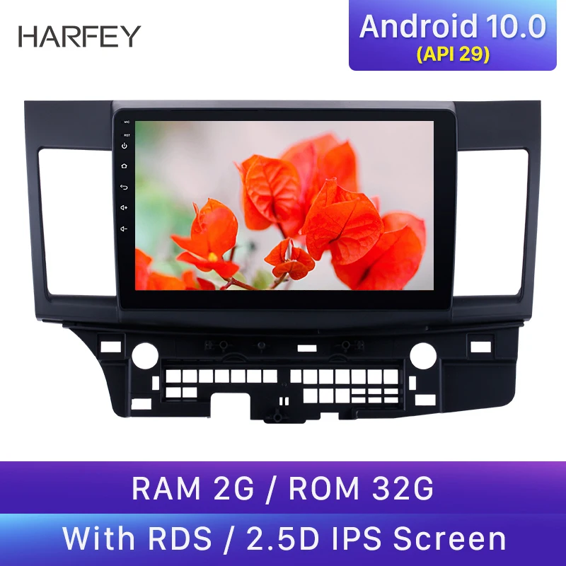 Автомобильный радиоприемник Harfey Android 10 0 авто GPS навигатор головное устройство 1