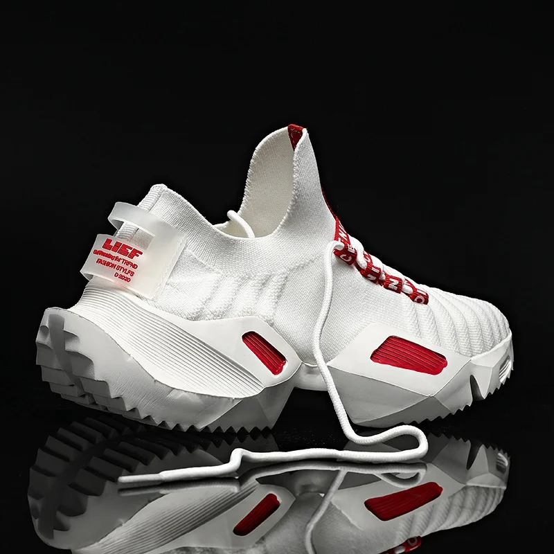 

Men's Breathable Mesh Sneakers Casual Running Sport Shoes Gym Athletic Sport Walking Footwear Zapatillas Hombre Zapatos Planos