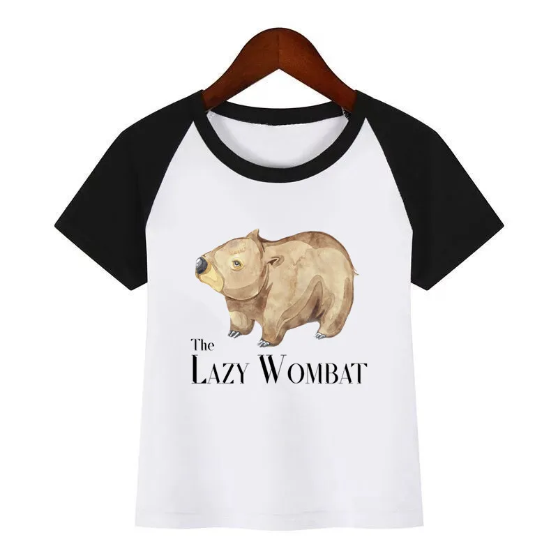 Детская новая мультяшная женская футболка с милым аниме принтом детская