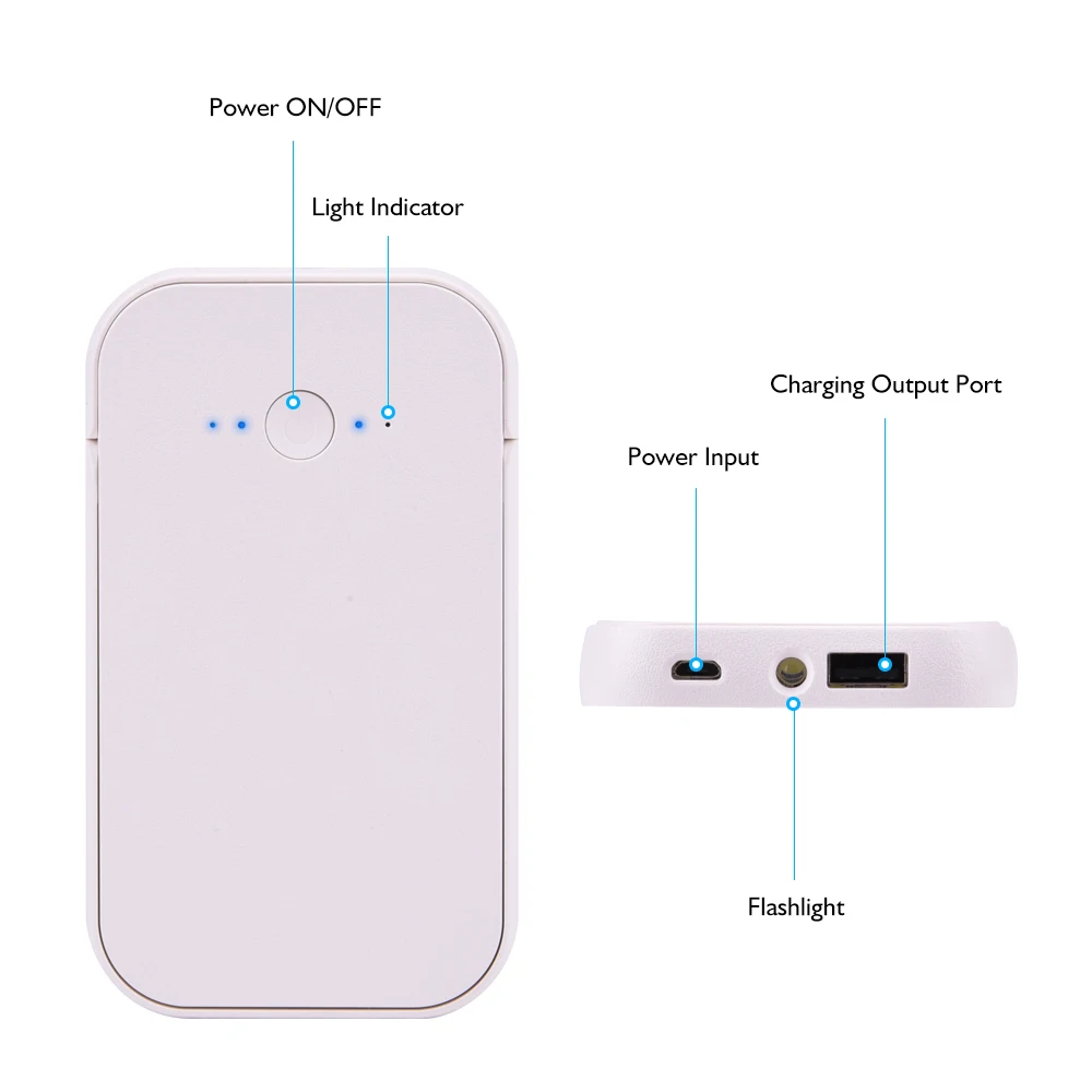 Косметическое зеркало светодиодный светильник портативное складное
