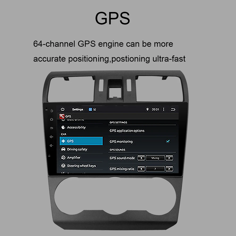 9 &quotВосьмиядерный Android 0 автомобильный Радио плеер с BT WIFI для Subaru Forester 2013 2014