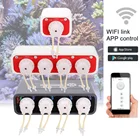 Дозирующий насос JEBAO, автоматический перистальтический насос с Wi-Fi и коралловым резервуаром, с добавлением микроэлемента для морского аквариума