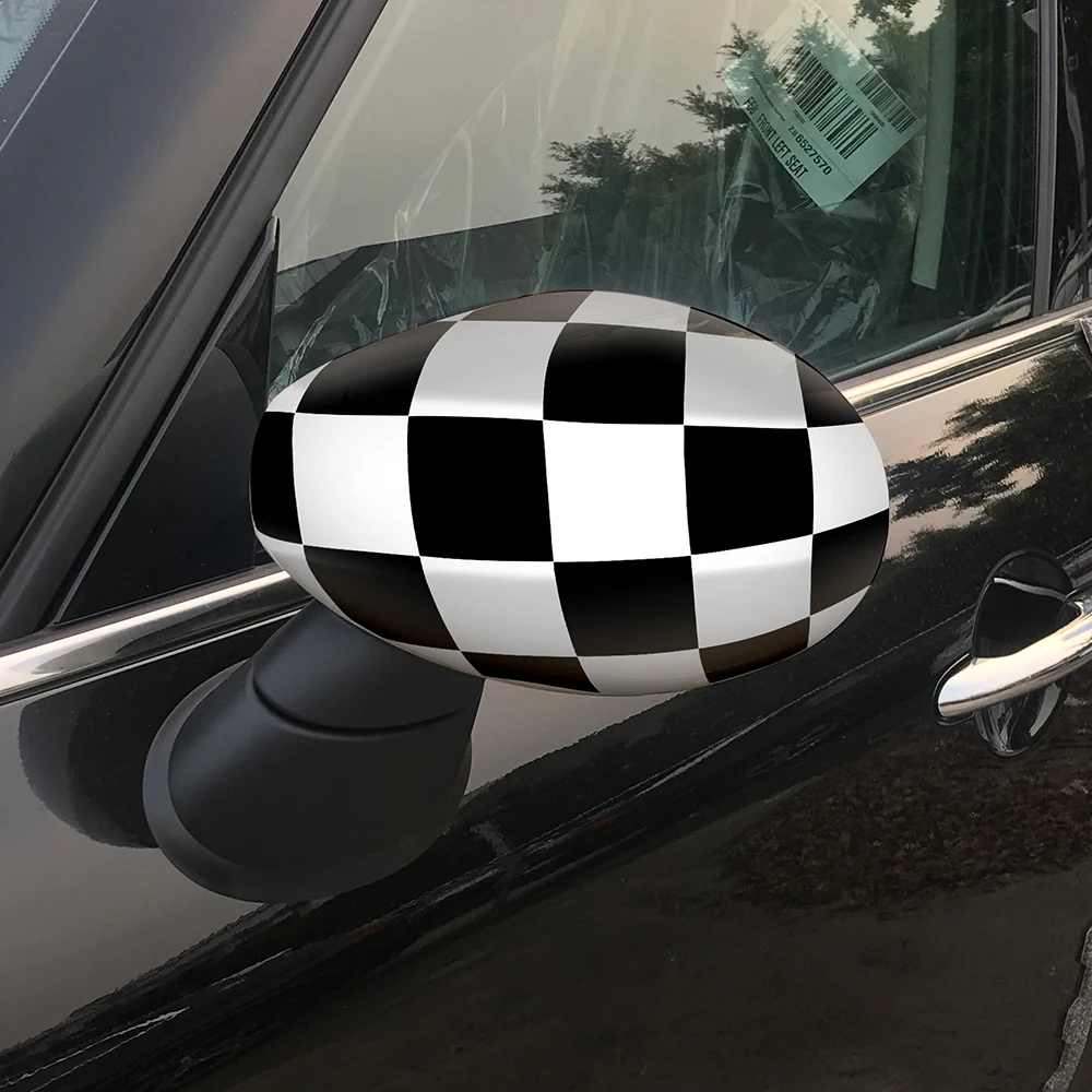 1 пара наклейки на чехол для зеркала заднего вида Mini Cooper F54 F55 F56 F57 F60 2020 Стайлинг
