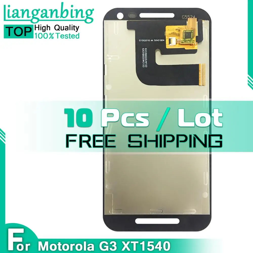 ЖК дисплей 10 шт./лот для Motorola MOTO G3 G 3rd Gen XT1544 XT1550 XT1540 XT1541 сменный экран с