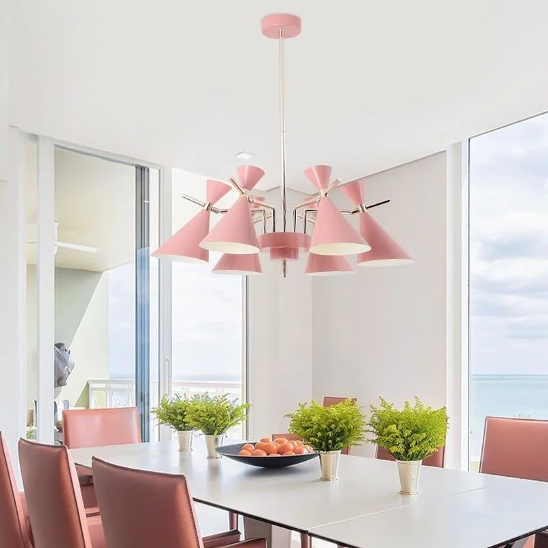 Chandelier lampara techo colgante moderna lustre e pendente para sala de jantar deco maison suspension luminaire hanging lamp | Лампы и