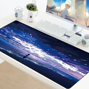 Большой коврик для мыши с облаками, резиновый коврик для скоростной клавиатуры, игровой коврик для мыши для игрового плеера, аксессуаров для настольных ПК, компьютера, ноутбука