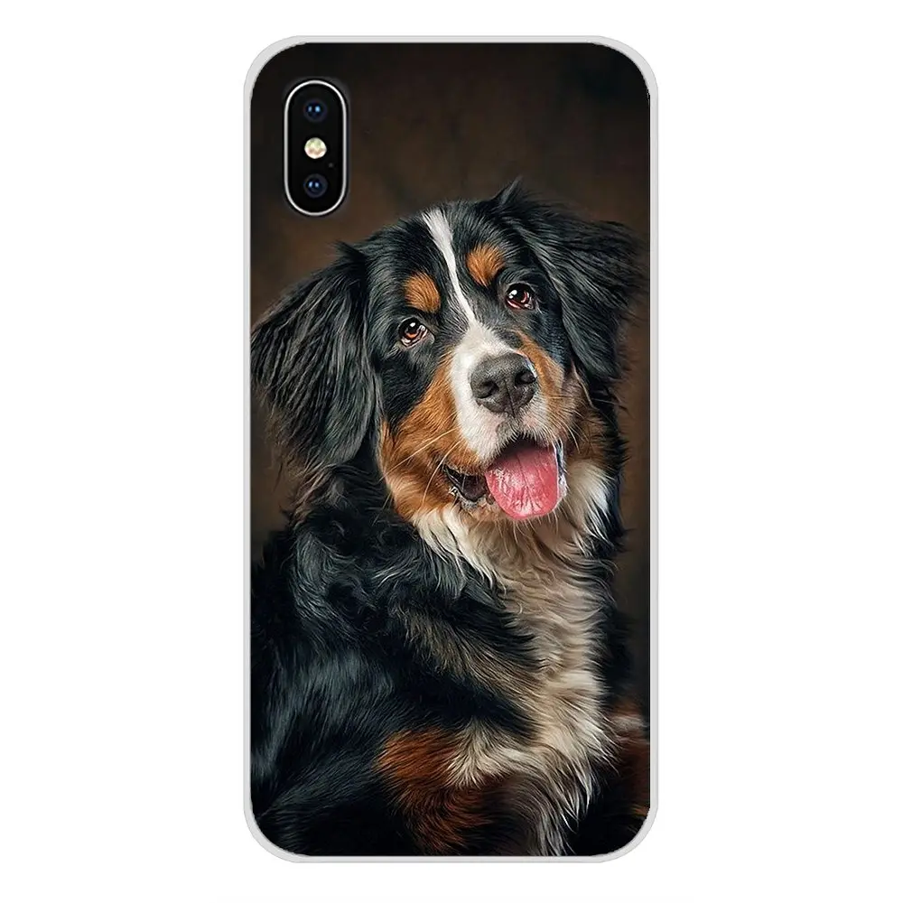 Чехол для телефона Samsung A10 A30 A40 A50 A60 A70 Galaxy S2 Note 2 3 Grand Core Prime Bernese Mountain Dog щенок |