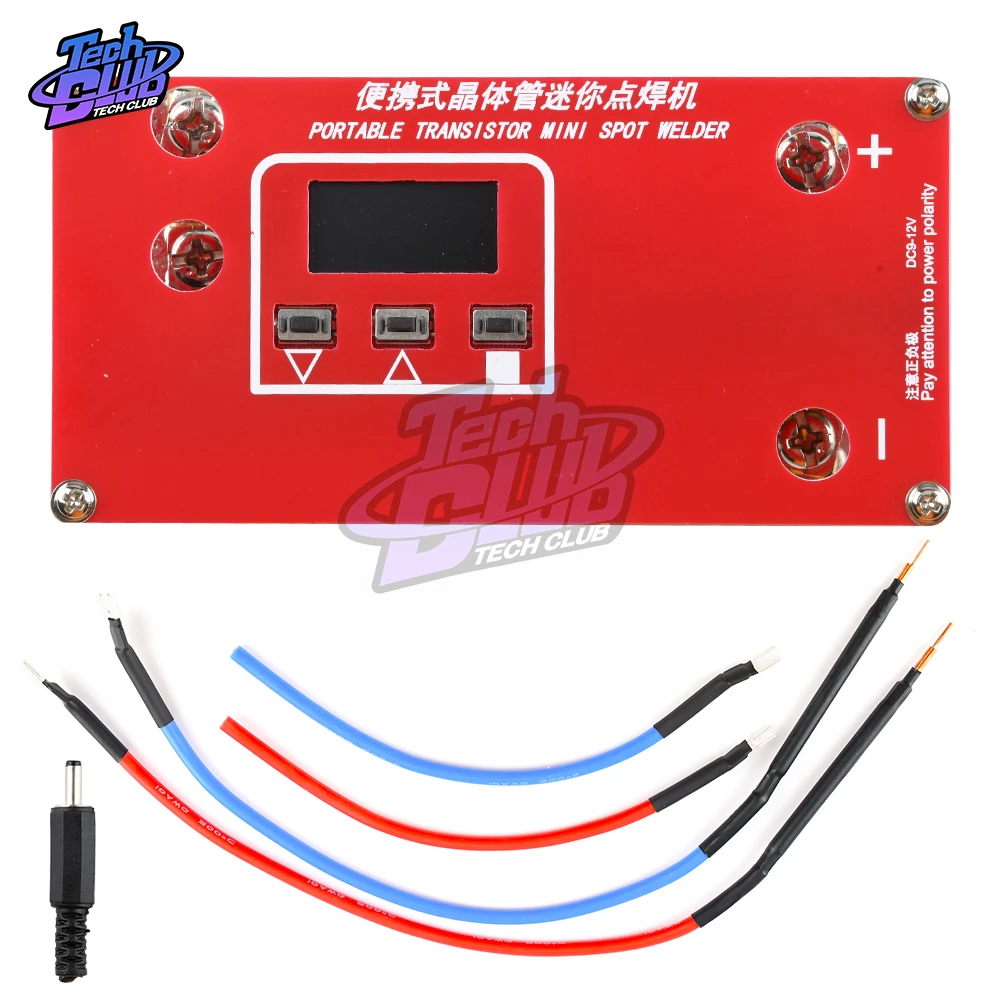 Портативный Аппарат точечной сварки 12 В постоянного тока транзистор с ЖК