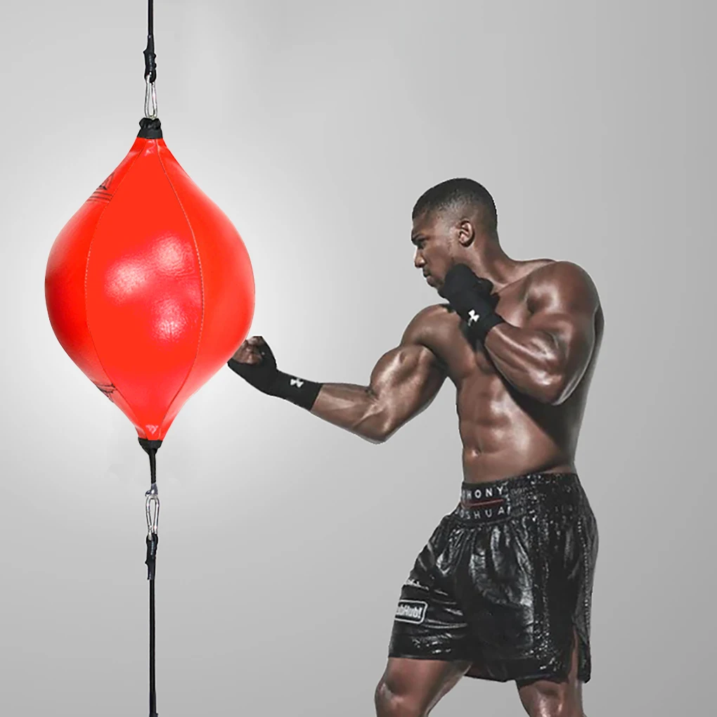 

PU Punching Ball Pear Boxing Bag Training Reaction Speed Speed Balls Muay Thai Punch Boxe Fitness Sports Equipment Training