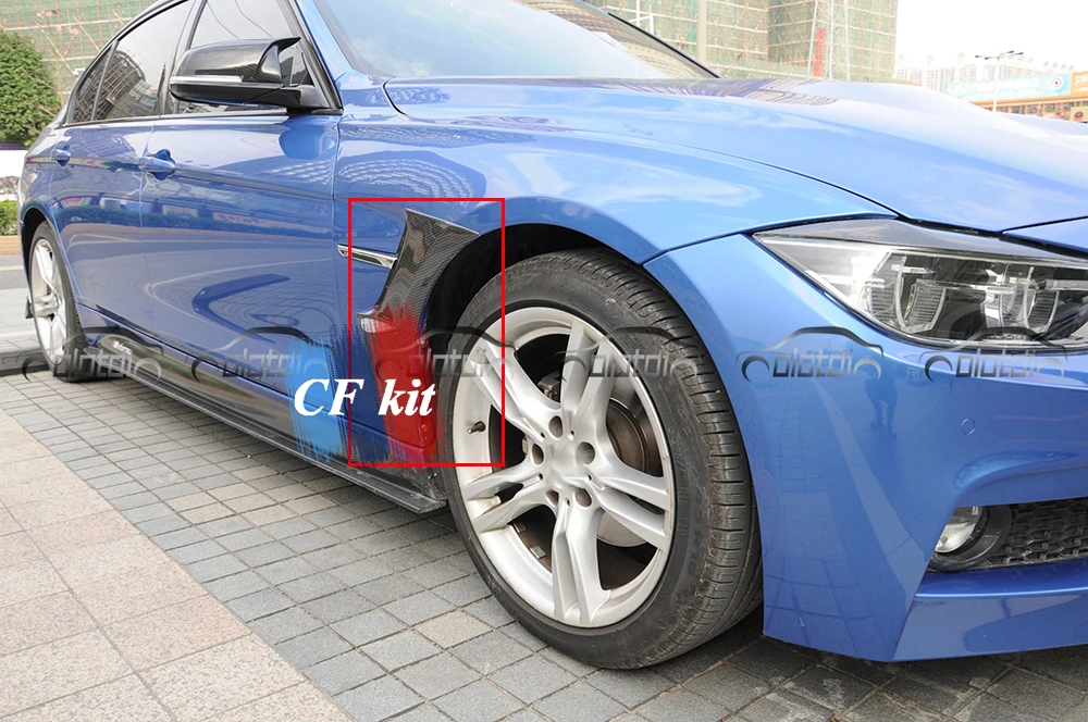 Комплект передних боковых крыльев CF вентиляционное отверстие из настоящего