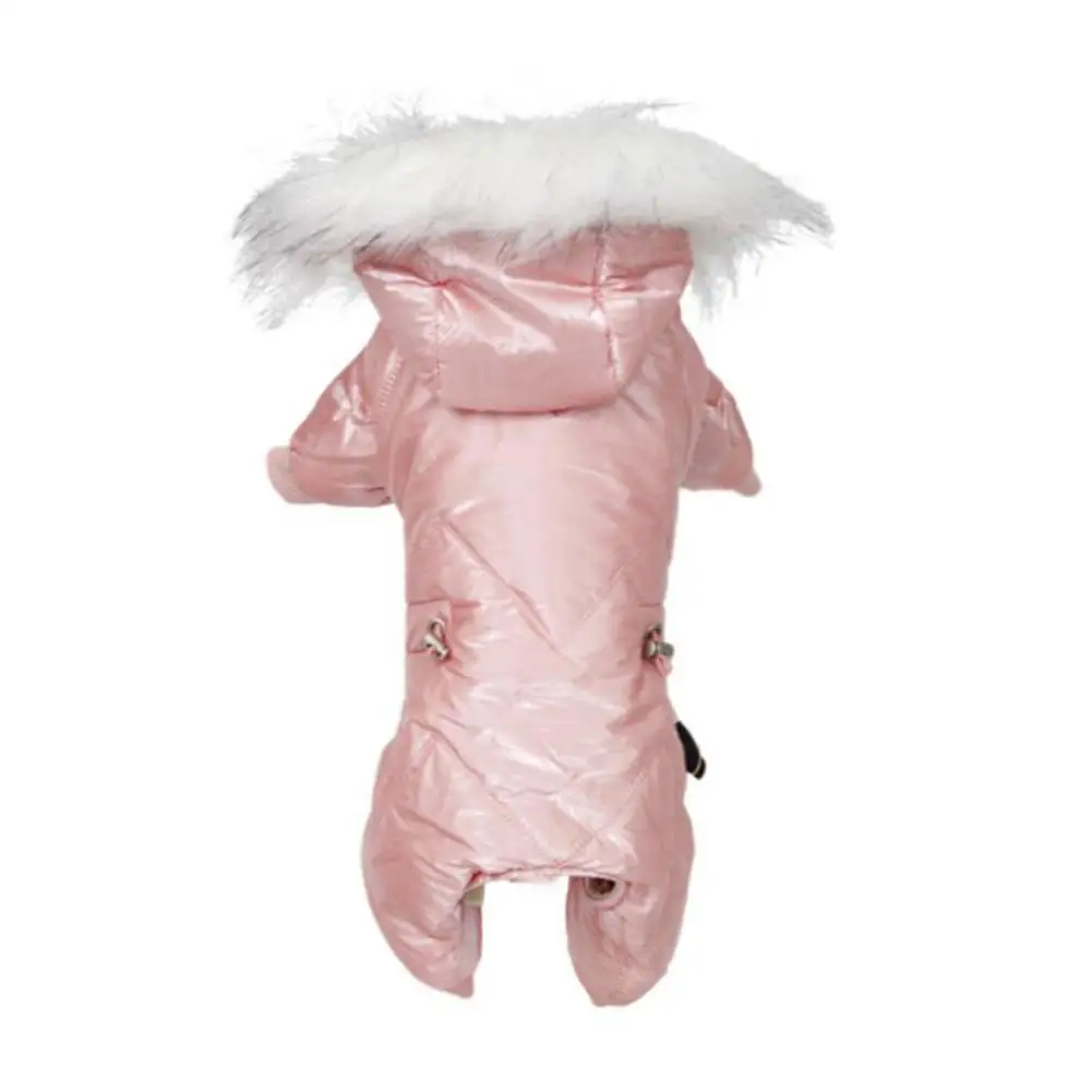 

Пуховик для маленьких собак, зимняя одежда для домашних животных, супер теплые пуховики, регулируемая толстовка, пальто для собак, зимняя од...