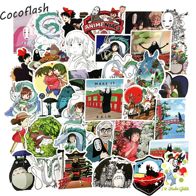 10/50 шт./набор аниме наклейки для скейтборда багажа ноутбука холодильника