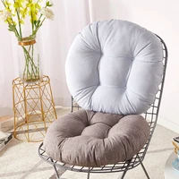 madream hot sale pure color japanese style round futon office chair cover home decor thicken soft floor mat pillow cover rug new