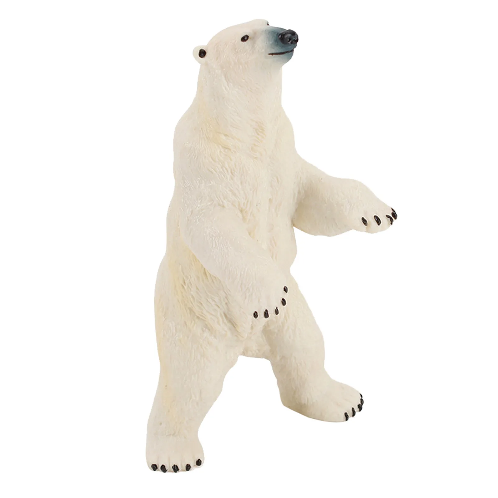 3d-фигурки белого медведя реалистичные модели животных миниатюрные фигурки