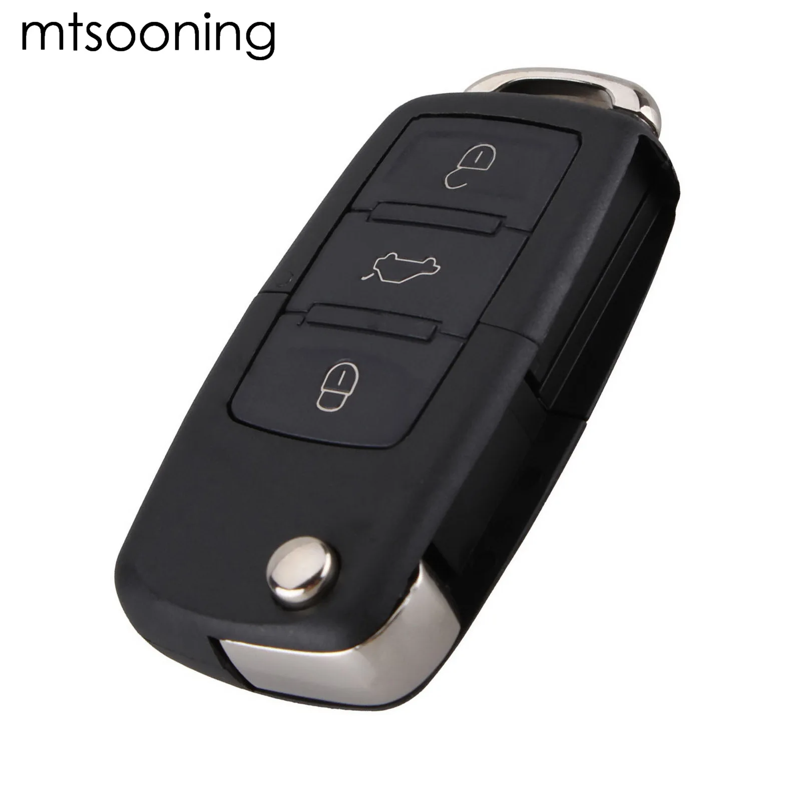 Складной автомобильный пульт дистанционного управления с 3 кнопками чехол для