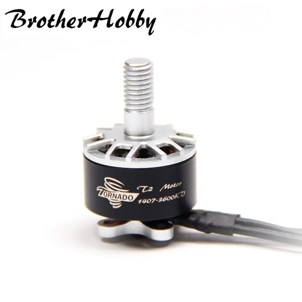 Brotherhobby Tornado T1 1407 2800KV/3600KV/4100KV 4S Racing Edition бесщеточный двигатель для RC FPV Drone | Игрушки и