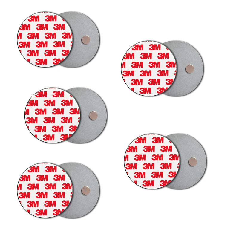 

5X Rauchmelder magnetic sticker Magnethalter Smoke detector Magnet holder