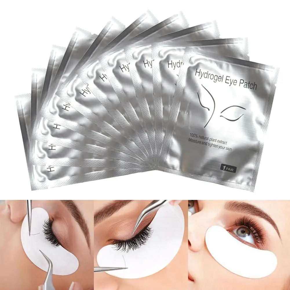 

50 шт., блестящие перламутровые ресницы, 25 пар