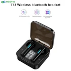 T13 наушники-вкладыши TWS Bluetooth 5,0 наушники 3D сенсорный Bluetooth гарнитура с цифровым индикатором наушники Fone De Ouvido наушники Динамик для iPhone Samsung