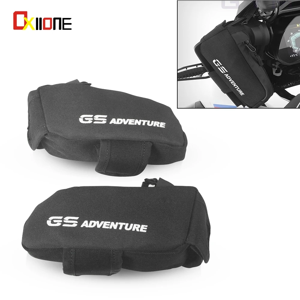 

For BMW R1200GS ADV LC R1250GS Motorcycle Repair Tool Placement Bag Frame Triple-cornered Package Toolbox Fairing bags Front bag
