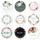 100 шт., 3-7 см, свадебные наклейки на заказ, этикетки на заказ, логотип на заказ, индивидуальный дизайн этикетки
