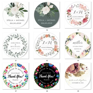 100 шт., 3-7 см, свадебные наклейки на заказ, этикетки на заказ, логотип на заказ, индивидуальный дизайн этикетки