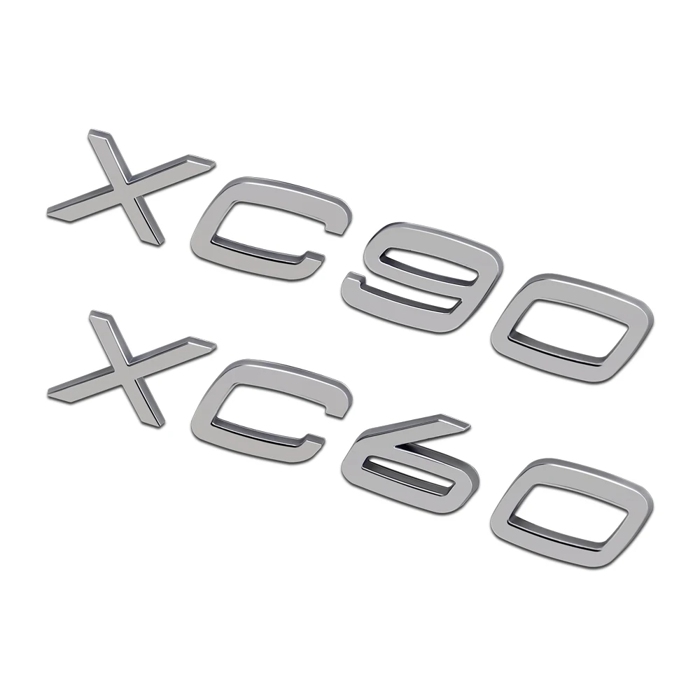 

Для Volvo XC60, XC90, XC70, XC40, S80, S60, S70, S90, Volvo XC60, XC90, наклейка на багажник, эмблема, значок, наклейка, аксессуары для автотюнинга Volvo